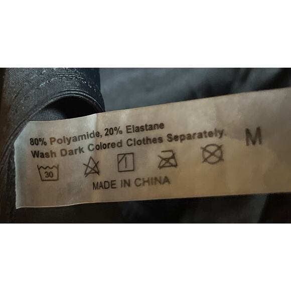 MakeMeChic Women’s 2 Piece Swimsuit Leopard Scoop Neck High Waist Drawstring M - Picture 6 of 14